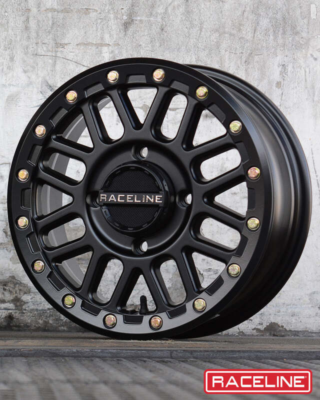 Raceline A92B Podium 15x6in / 4x156 BP / 40mm Offset / 132.5mm Bore - Satin Black Beadlock Wheel thumbnail 9