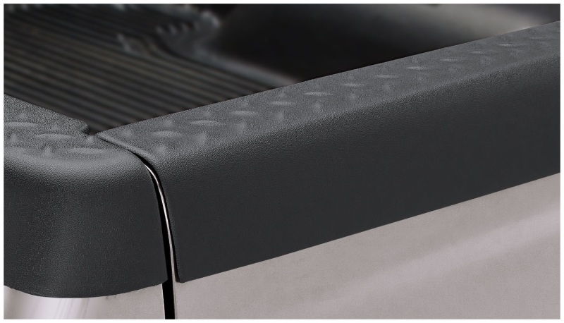 Bushwacker Tailgate Caps 49510 Cap, Diamond Plate, Plastic, Black, Chevy, GMC, Each thumbnail 3