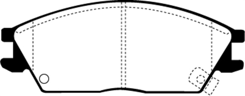 EBC 95-99 Hyundai Accent Ultimax2 Front Brake Pads thumbnail 6