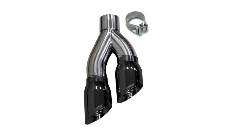 Corsa 1999-2006 Universal Stainless Steel Twin 4.0in Black PVD Pro-Series Tip thumbnail 3