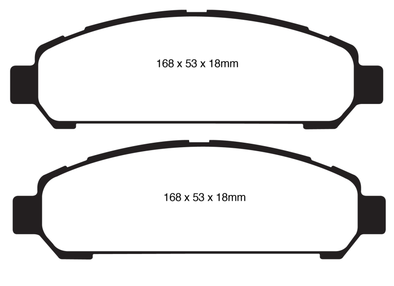 EBC S5 Brake Pad and Rotor Kit (1x ebcGD7589, 1x ebcDP41851R) thumbnail 6