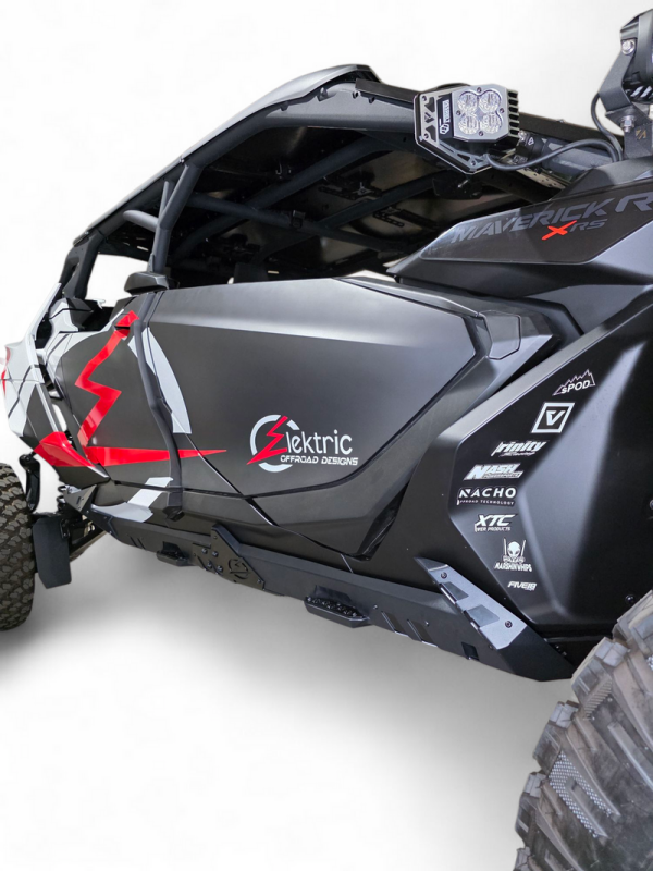 Elektric Offroad 2024+ Can Am Maverick R Volt Rocker Guard (4 Seat)