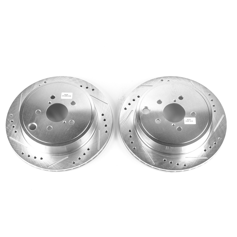 Power Stop 13-16 Scion FR-S Rear Evolution Drilled & Slotted Rotors - Pair thumbnail 2
