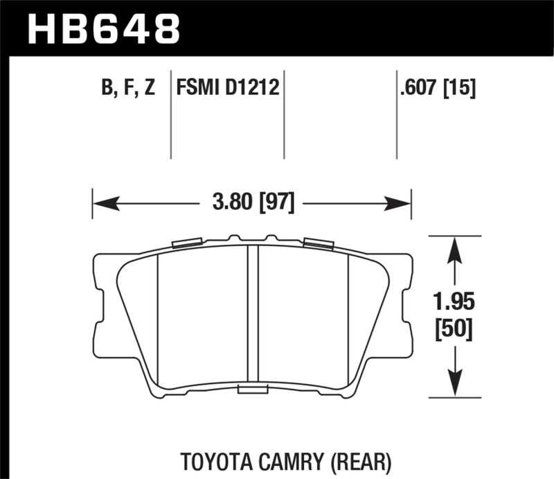 Hawk HPS Street Brake Pads thumbnail 6