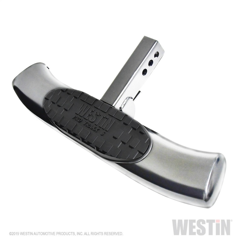 Westin PRO TRAXX 5 Hitch Step 27in Step 2in Receiver - Stainless Steel thumbnail 5