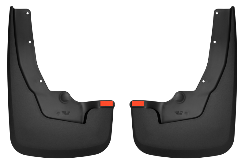 Husky Liners 19-22 RAM 1500 w/ OEM Fender Flares Custom-Molded Front Mud Guards thumbnail 3