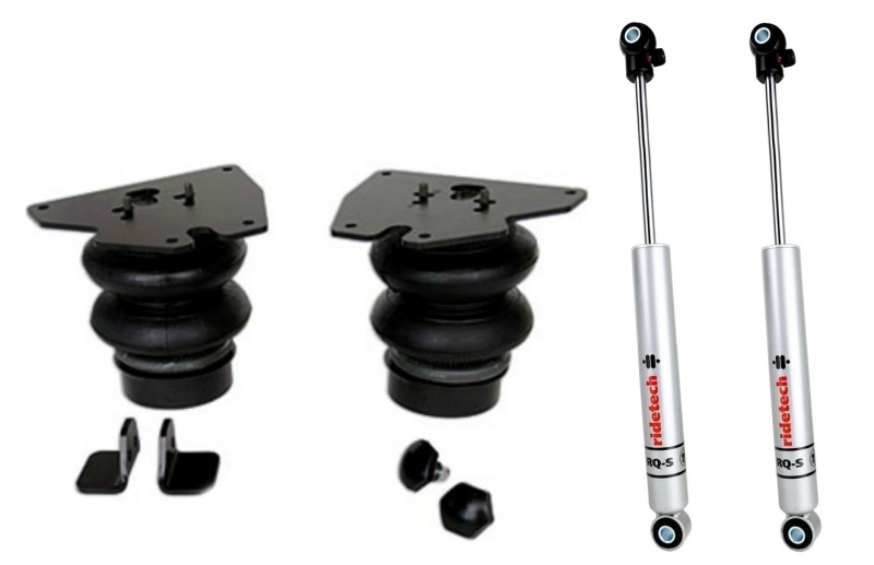Ridetech 63-72 Chevrolet C10 Front Coolride Kit w/ RQ-S Shocks (Use w/ Stock Lower Arms)