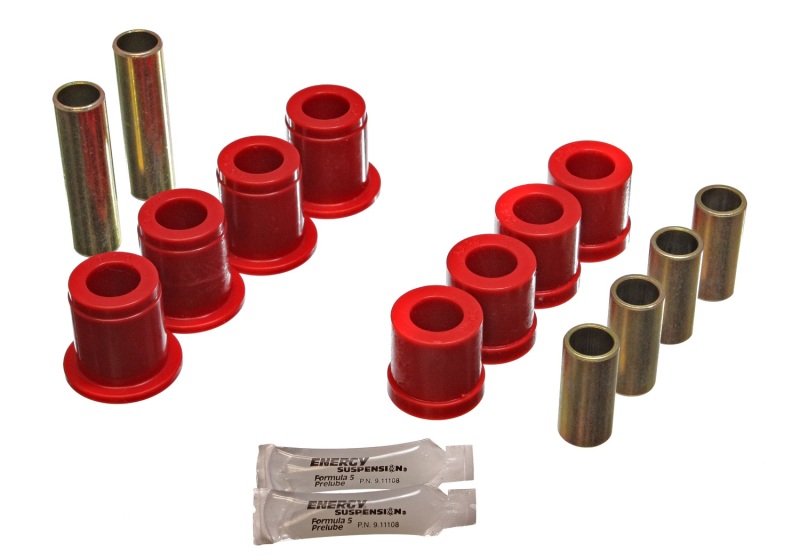 Energy Suspension 87-95 Nissan Pathfinder 2WD/4WD Red Front Control Arm Bushing Set thumbnail 5