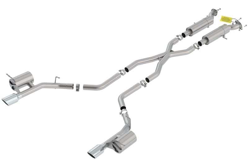 Borla 18-20 Dodge Durango SRT 6.2L V8 2.75in S-Type SS Catback Exhaust thumbnail 2