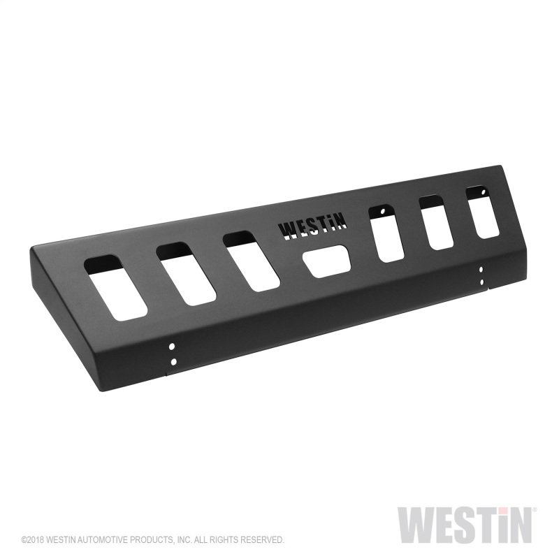 Westin 07-18 Jeep Wrangler JK WJ2 Skid Plate for Front Bumper - Textured Black thumbnail 8