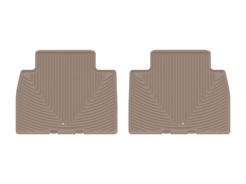WT Rubber Mats - Rear - Tan
