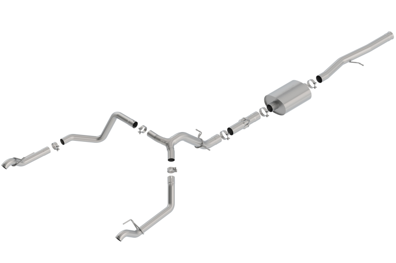 Borla 19 Chevrolet Silverado/GMC Sierra 1500 6.2L SS ATAK Catback Exhaust w/ Factory Tips thumbnail 2