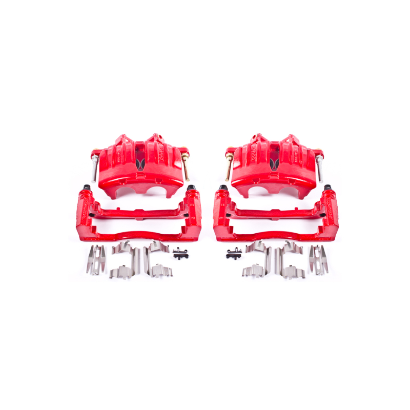 Power Stop 2005 Saab 9-7x Front and Rear Z36 Coated Kit w/Calipers (Bundled Kit) thumbnail 3