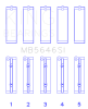 King Engine Bearings Toyota 1AZFE/2AZFE Main Bearing Set thumbnail 8