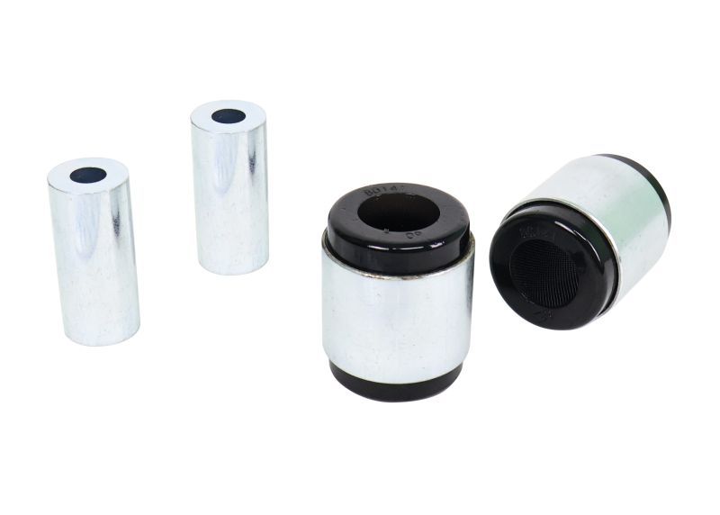Durable rear control arm bushings for improved stability