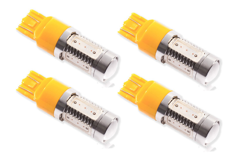 Diode Dynamics 7443 LED Bulb HP11 LED - Amber Set of 4 thumbnail 3
