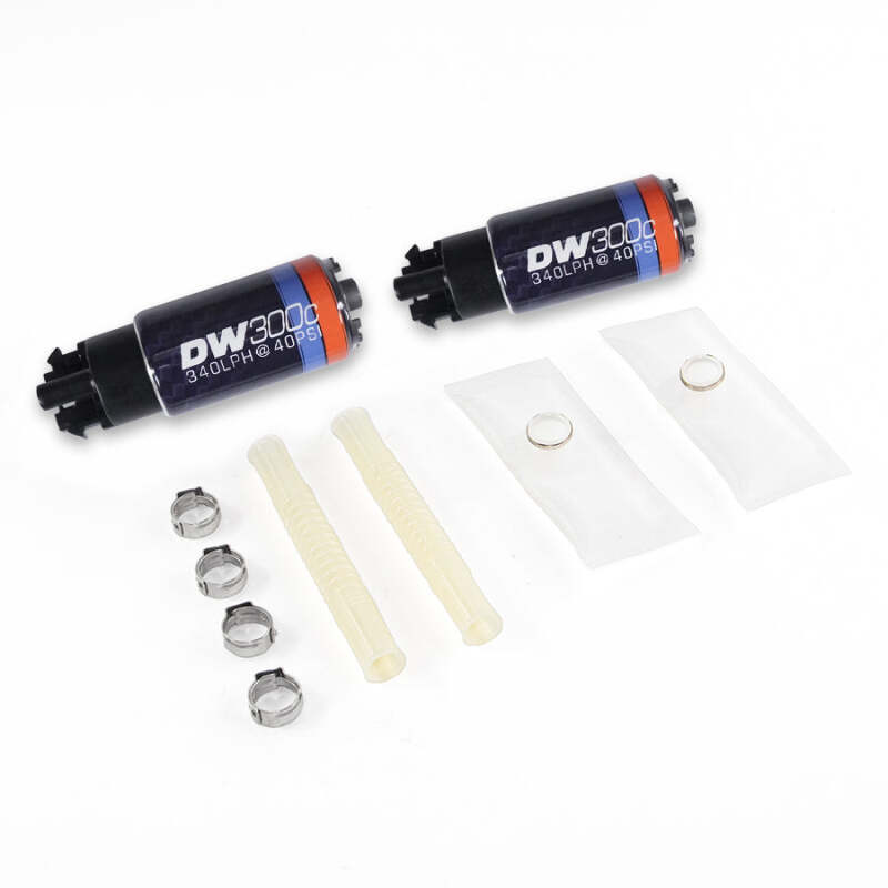DeatschWerks 340lph DW300C Compact Fuel Pump w/ Install Kit 03-04 Ford Mustang Cobra (2 Pumps) thumbnail 5
