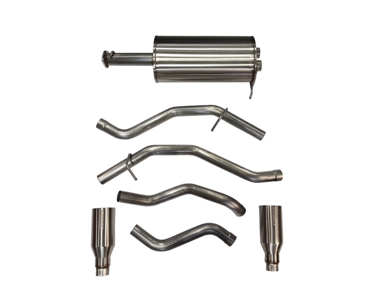 Corsa 19-24 Ram 1500 5.7L Crew Cab w/ 57in or 76in Bed Cat-Back Dual Rr Exit 5in Satin Polished Tips thumbnail 2