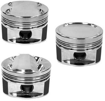 Manley 95-99 Mitsubishi (4G64 w/ 4G63 Head) 87mm +.5mm Oversized Bore 8.5:1 Dish Piston - SINGLE