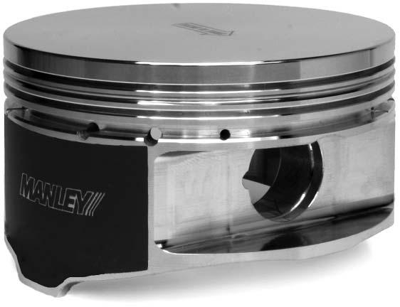 Manley Small Block Chevrolet LS Series 4.005in Bore 4in Stroke 4cc Flat Top Piston Set